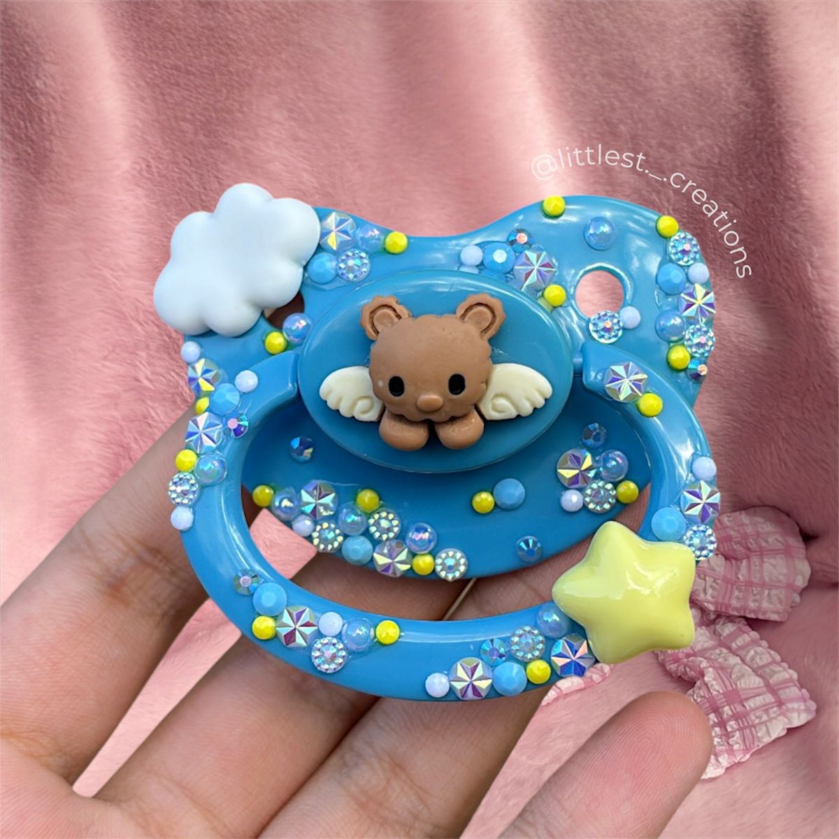 Bedtime bear paci