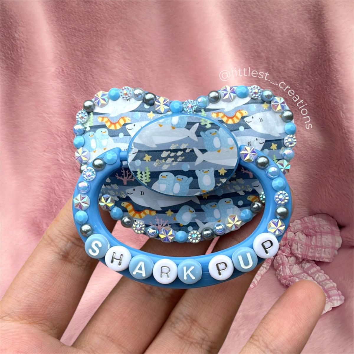Shark pup image paci