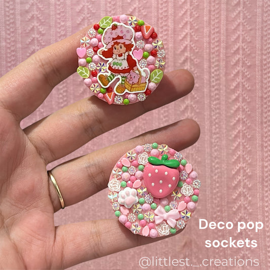 Deco pop sockets!