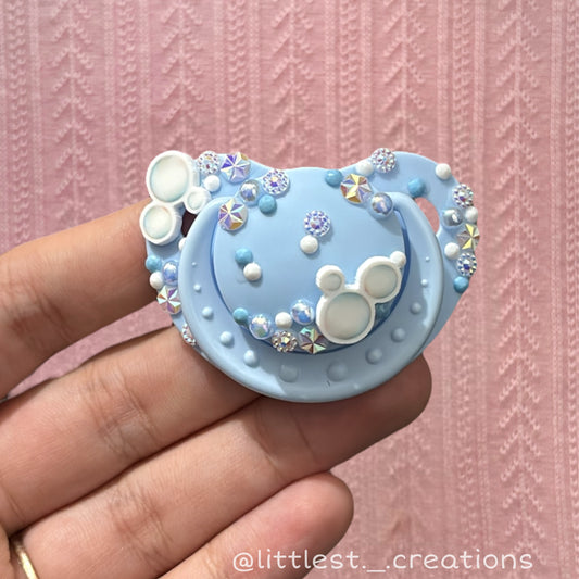 Bubbles small shield paci
