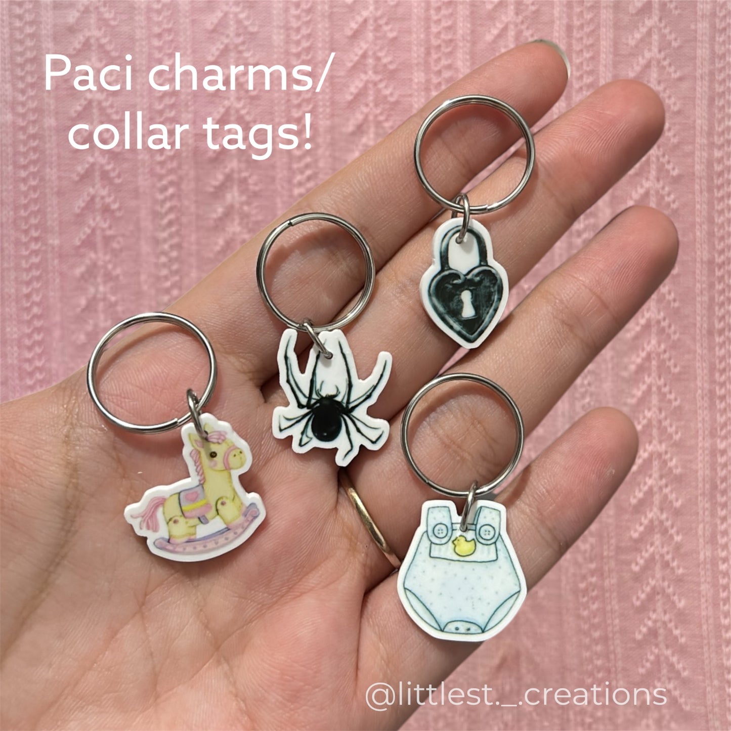 Paci/collar charms!