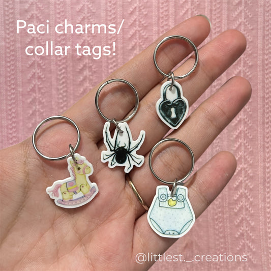 Paci/collar charms!