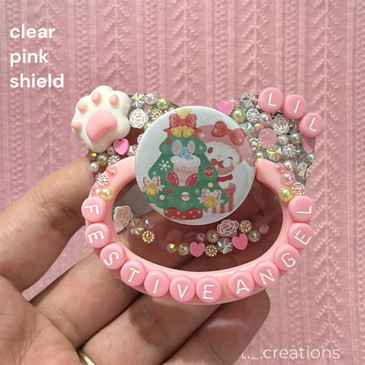 Lil Festive Angel Deco Paci