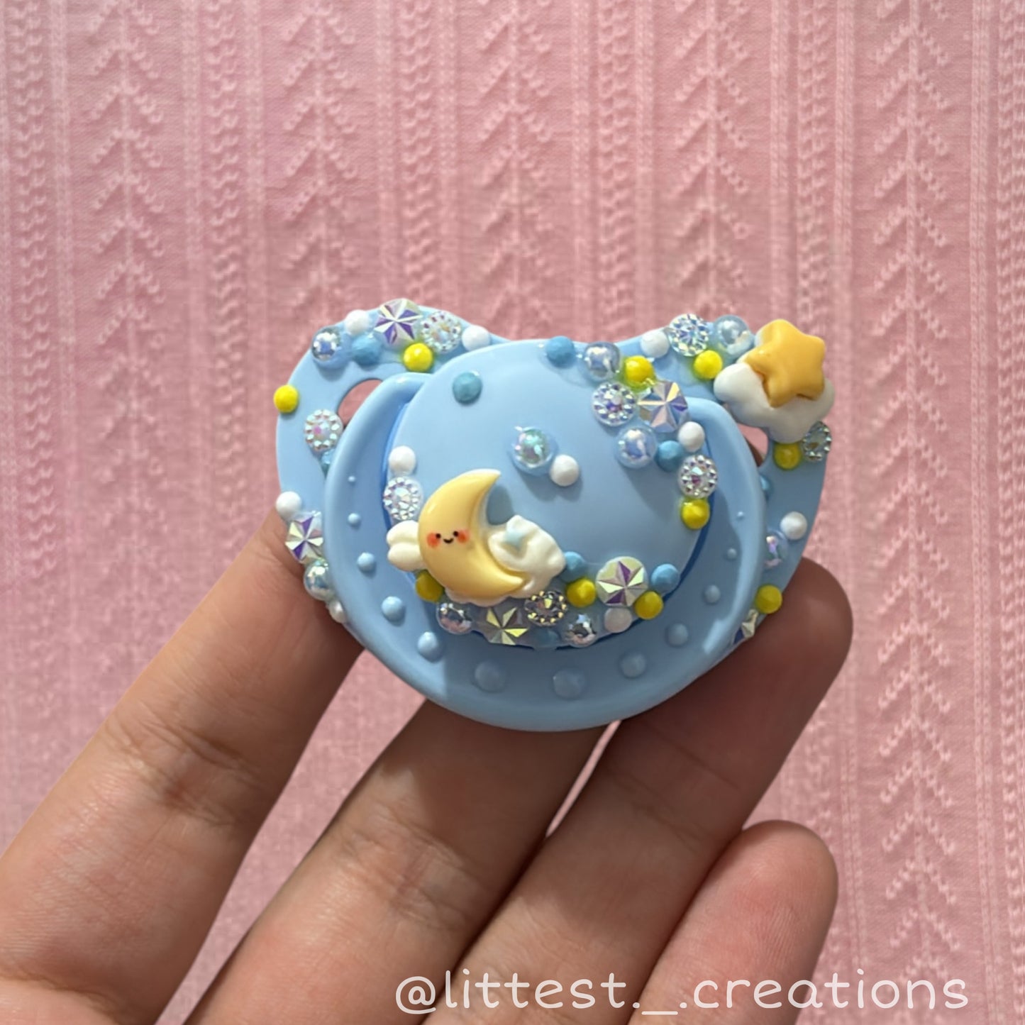 Bedtime small shield paci