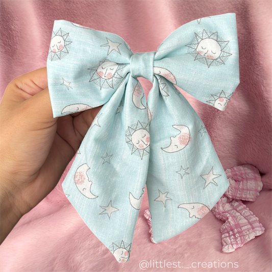 Celestial hair bow