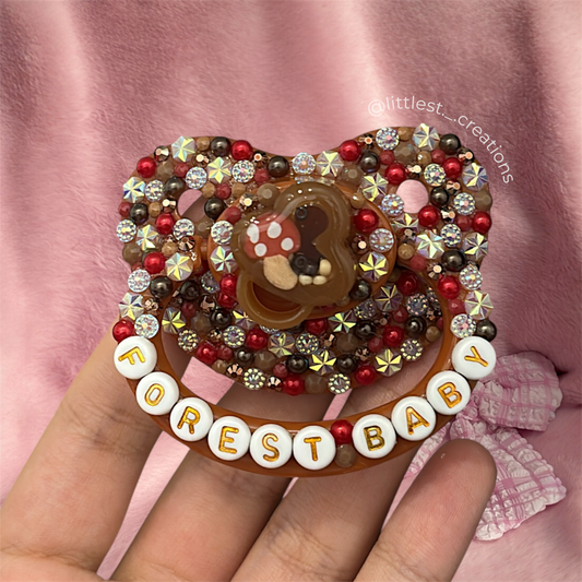 Forest baby dry shaker paci