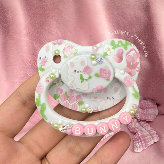 Bunny sticker paci
