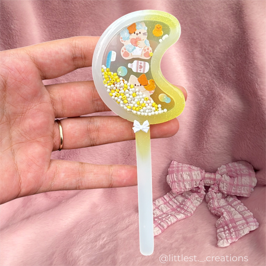 Bath time kitty dry shaker wand