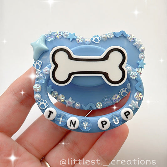 Tiny pup paci