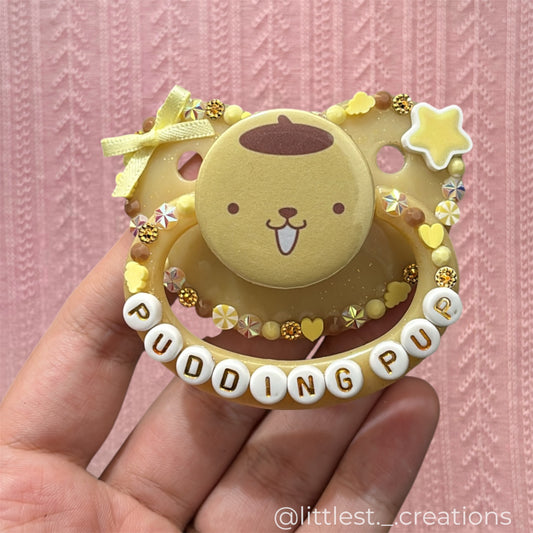Pudding pup paci