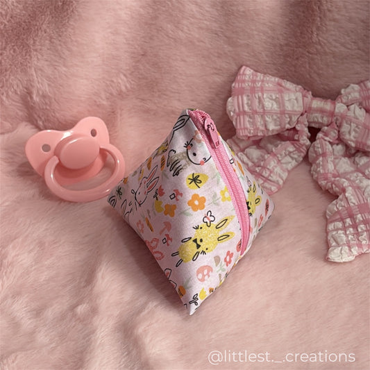 Bunny paci pouch