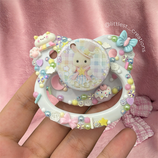 Bunny playtime paci