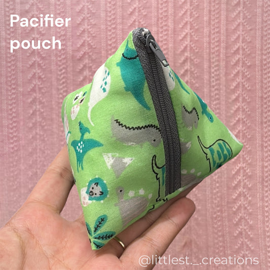 Dino paci pouch