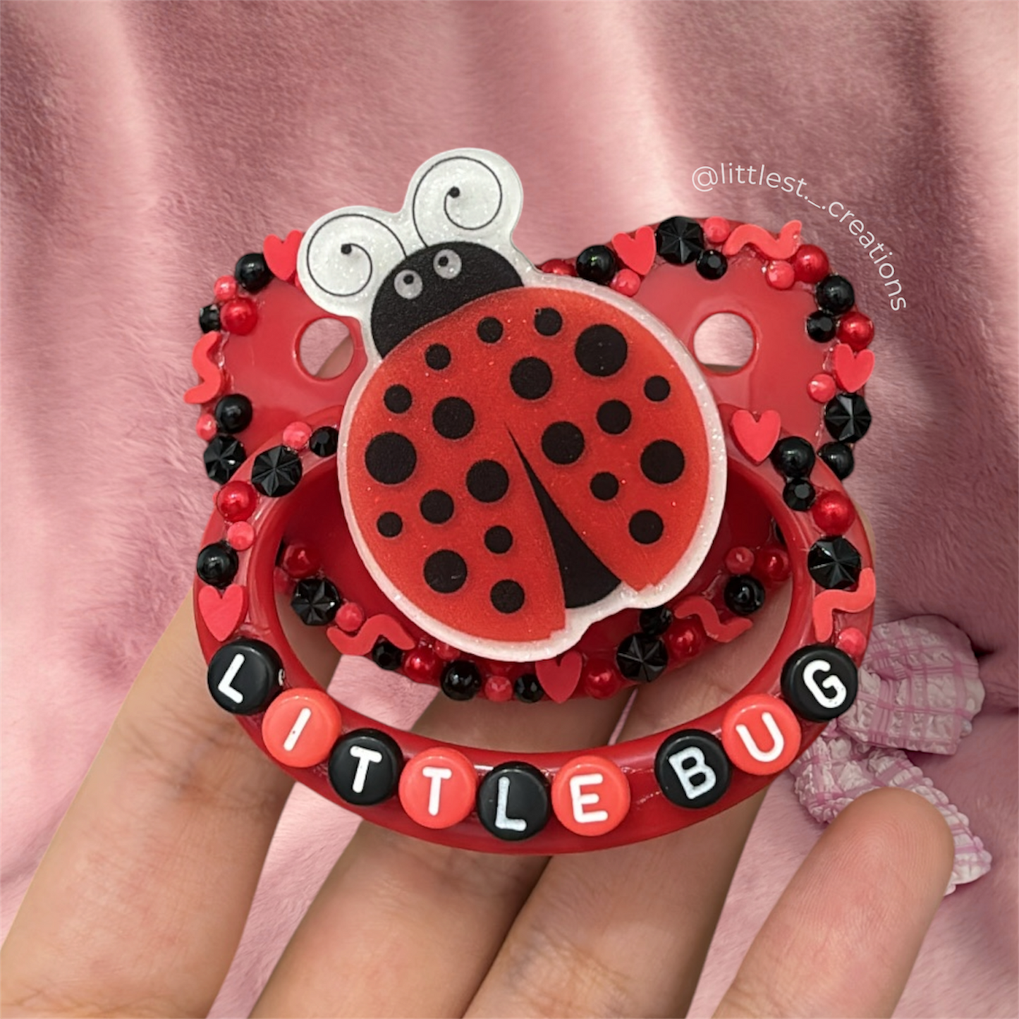 Little bug deco paci