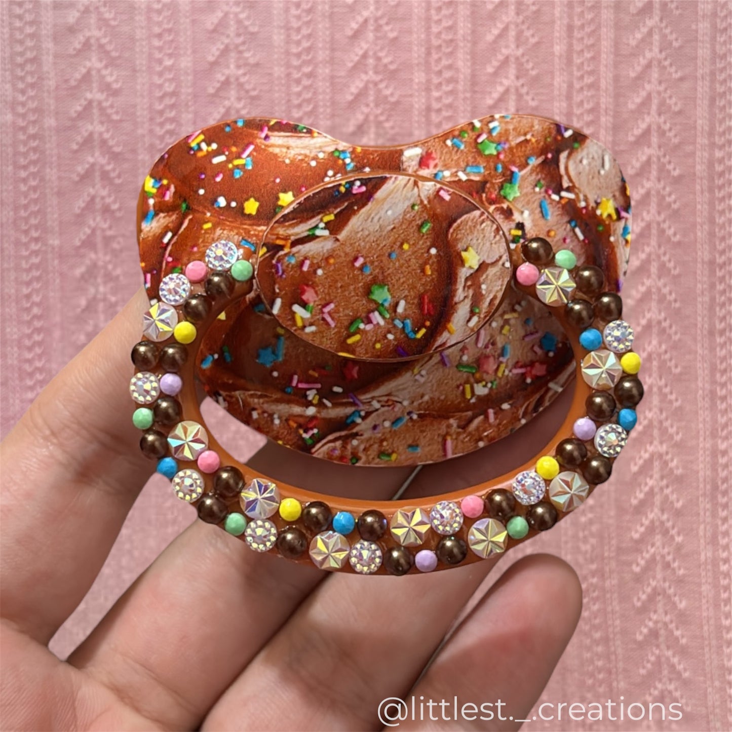 Chocolate frosting image paci