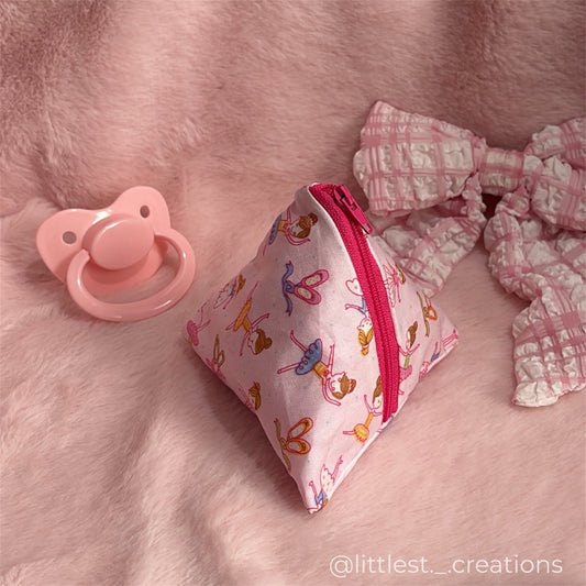 Ballerina paci pouch