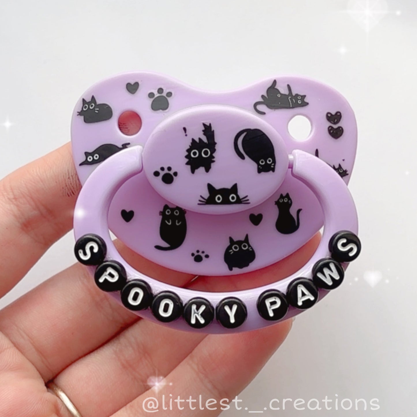 Spooky paws sticker Paci