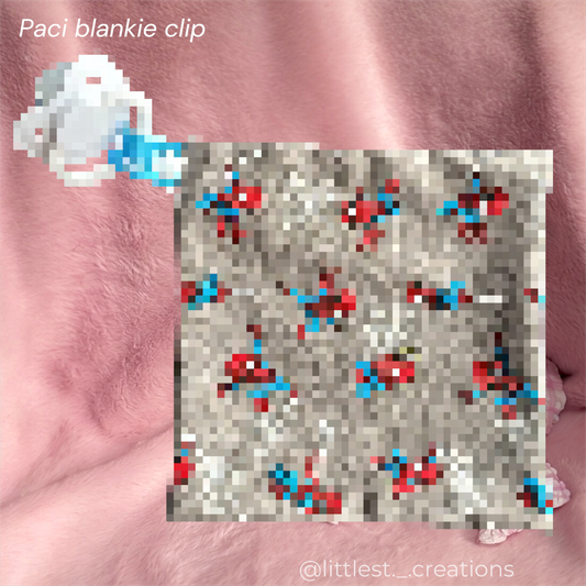 Spider blankie clip