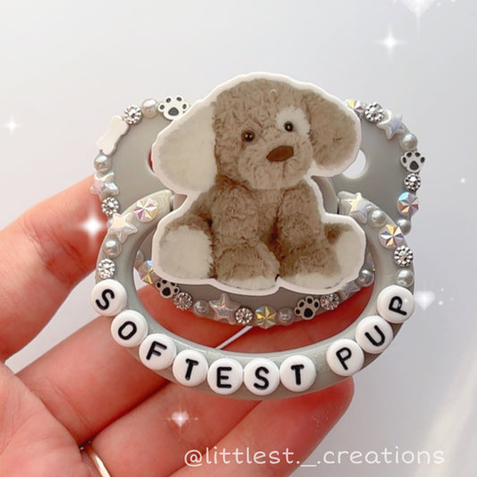 Softest pup Deco Paci