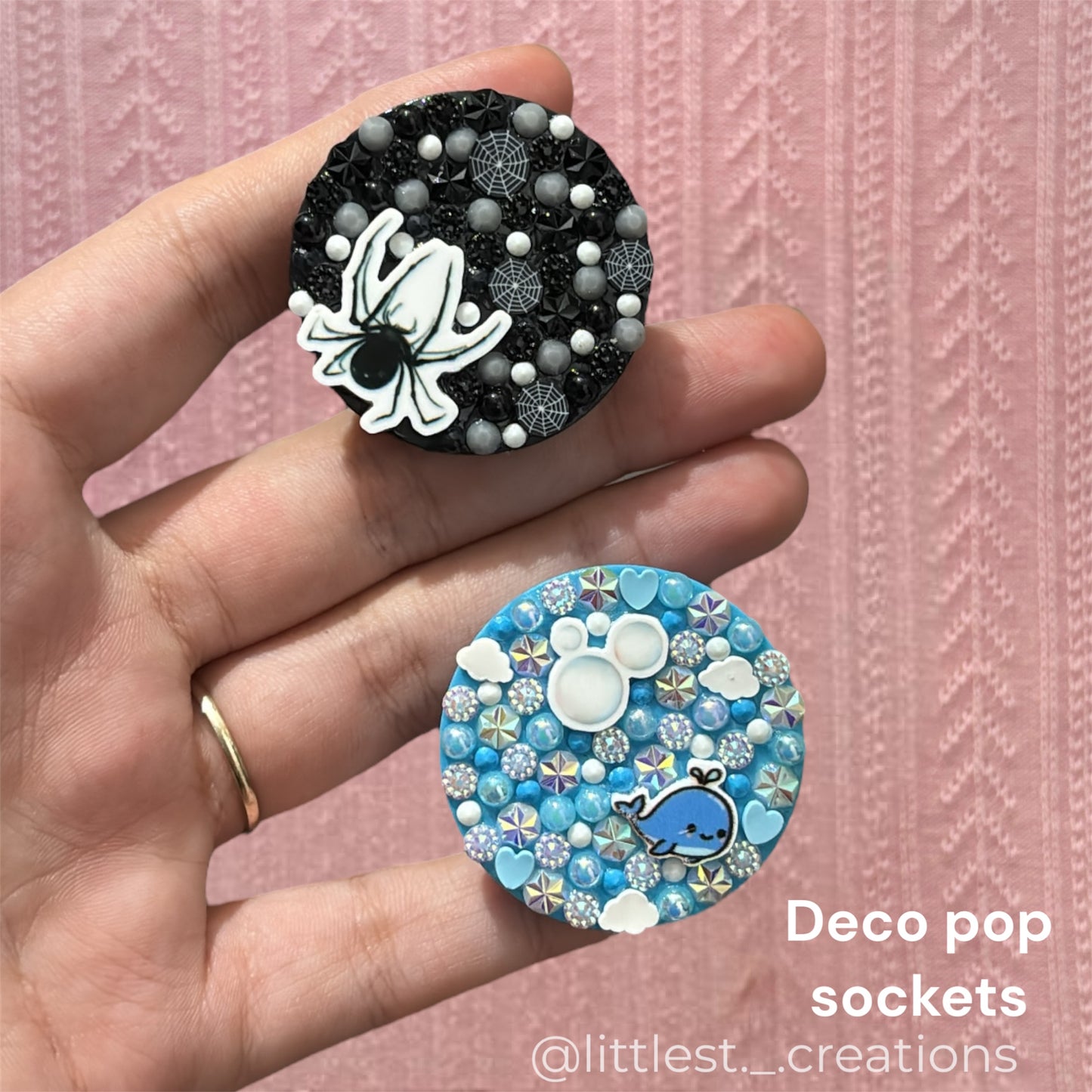 Deco pop sockets!