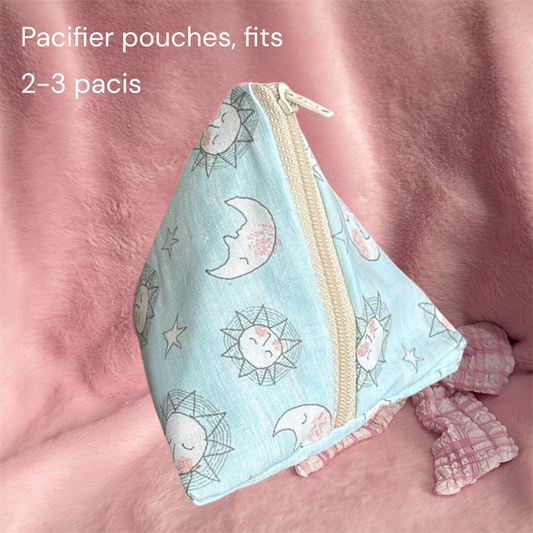 Bedtime pacifier pouch