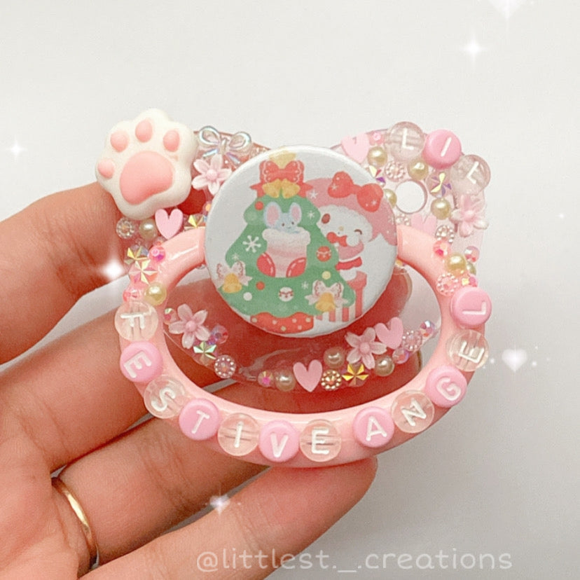 Lil Festive Angel Deco Paci