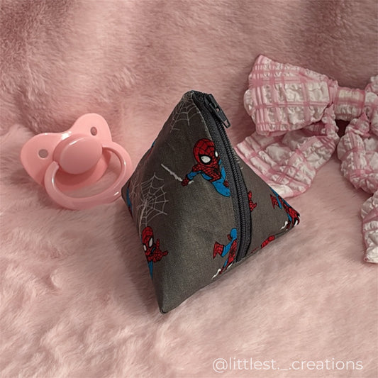Spiderman paci pouch