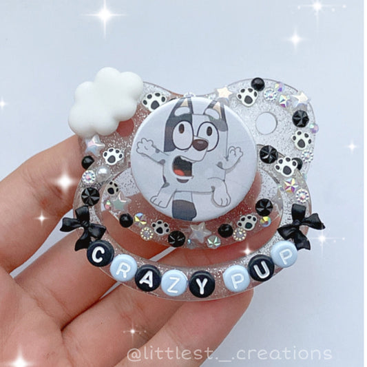 Crazy Pup Deco Paci