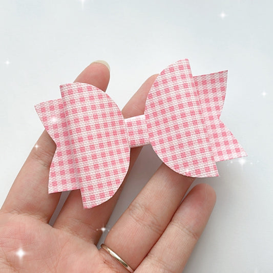 Gingham Bow