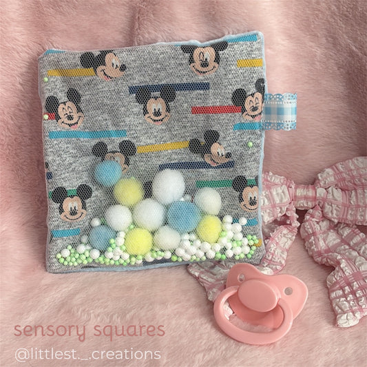 Mickey sensory square