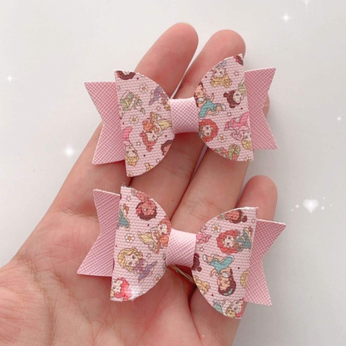 princess small bow set