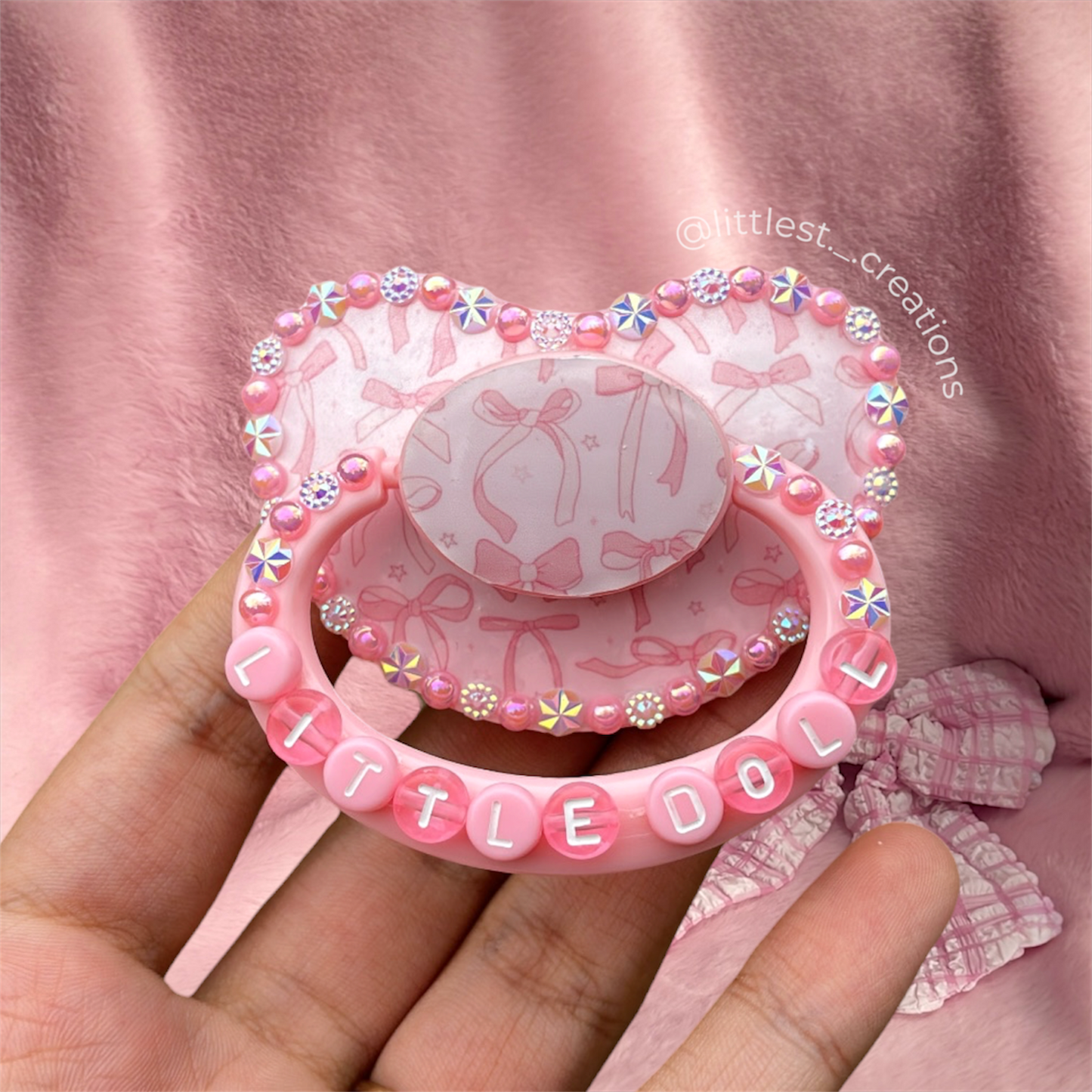 Little doll image paci