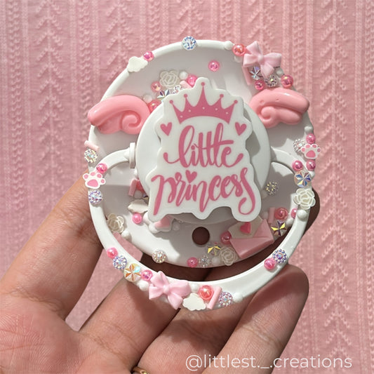 Little princess round deco paci
