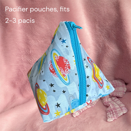 Space pacifier pouch