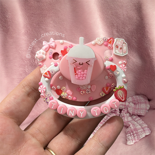 Tiny tot shaker paci