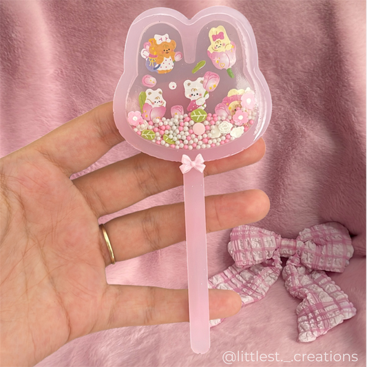 Bunny fairy dry shaker wand