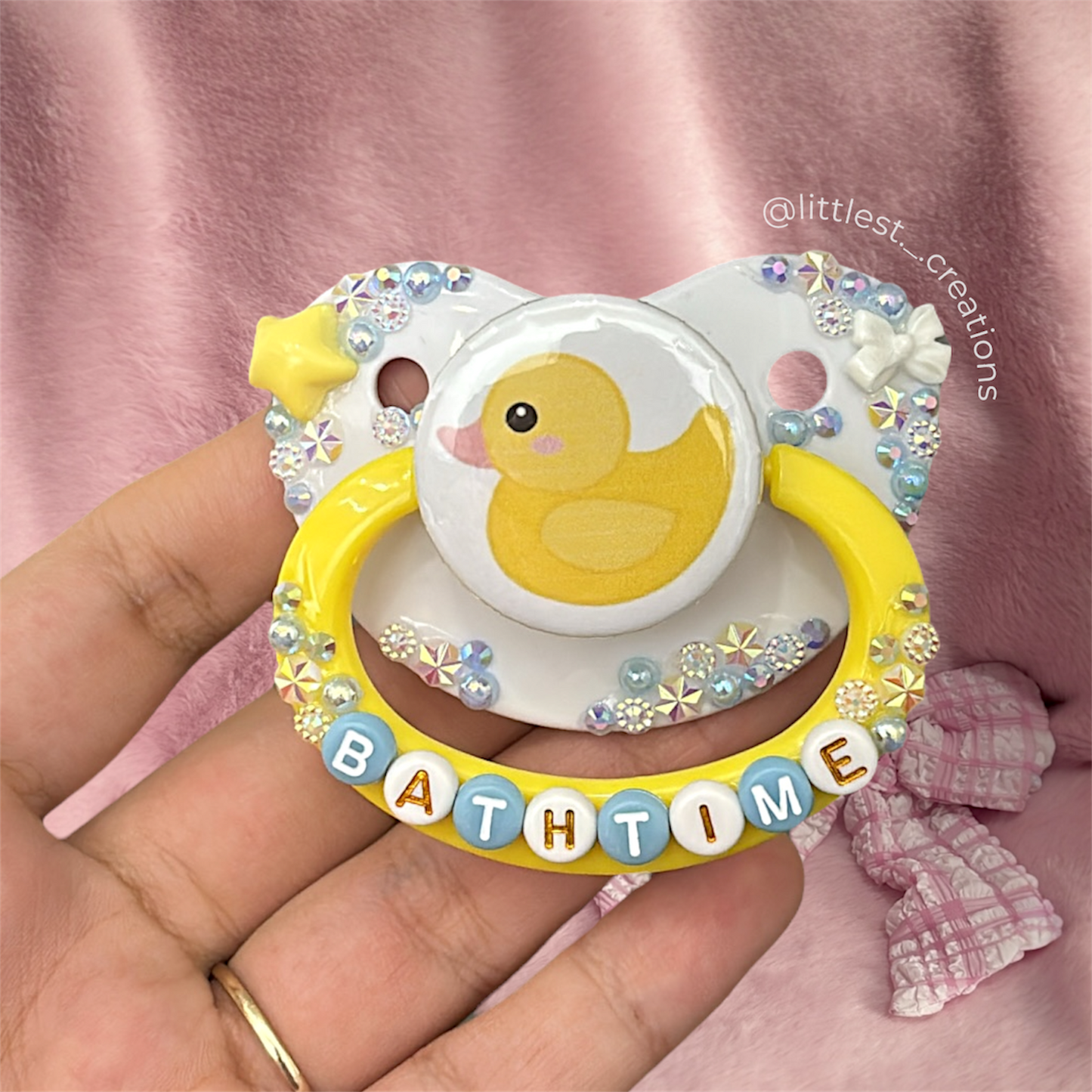 Bathtime Duckie Paci