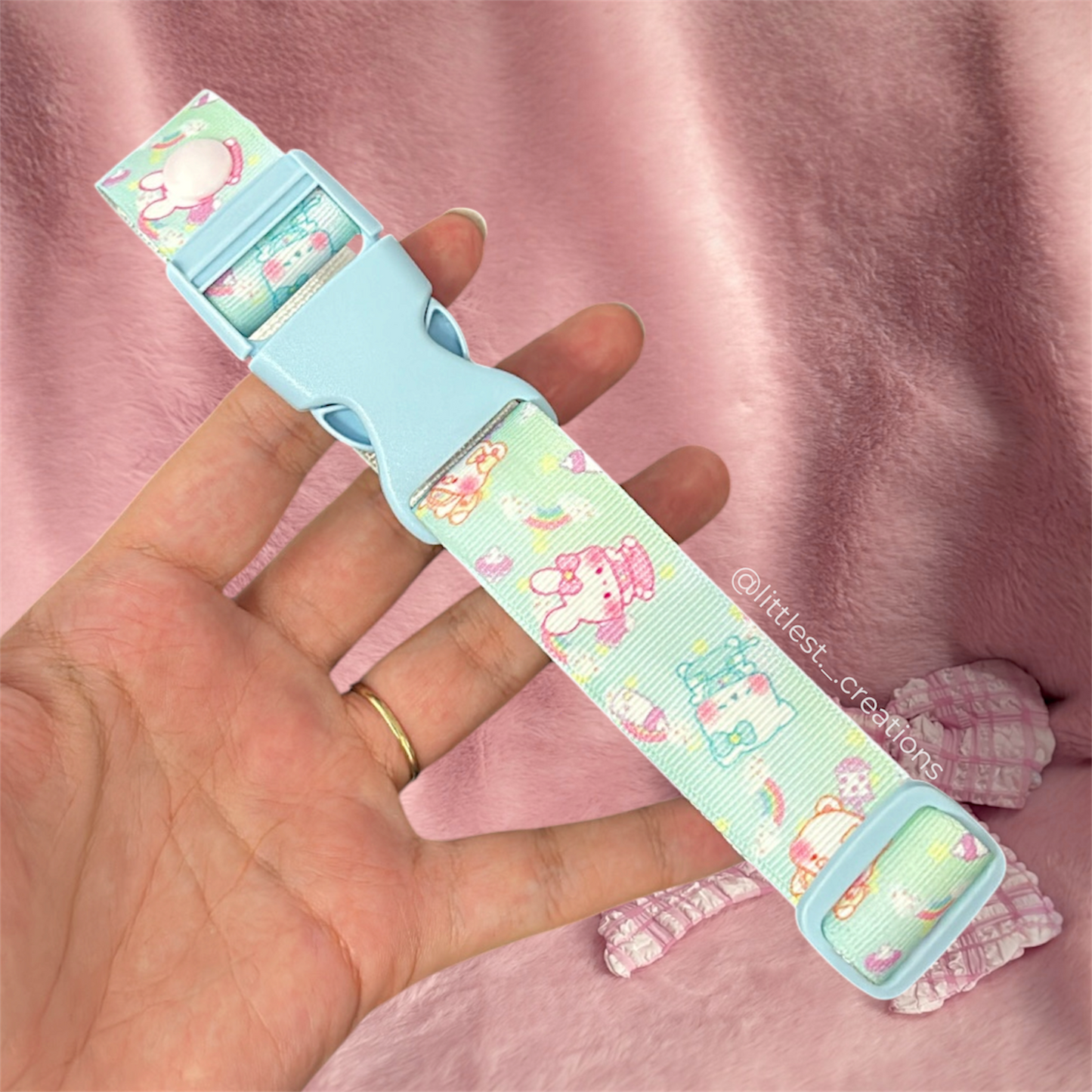 Pastel animals petre collar