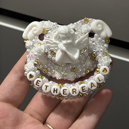 Ethereal angel deluxe encrusted paci